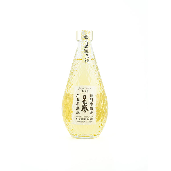 Tokubetsu Honjozo Nikko Homare 25 years vintage